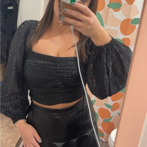 Vestique sparkly crop top - Picture 5 of 5